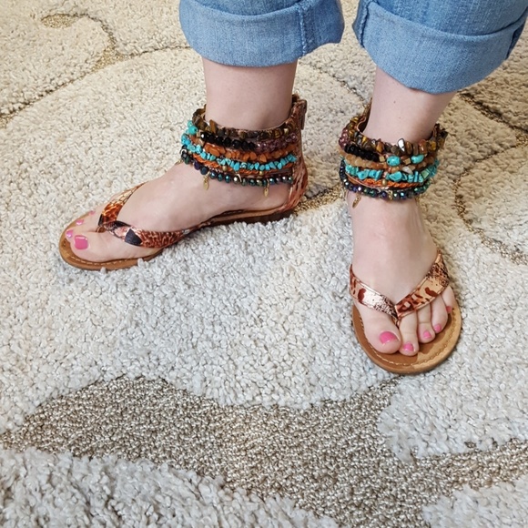zigi soho beaded sandals